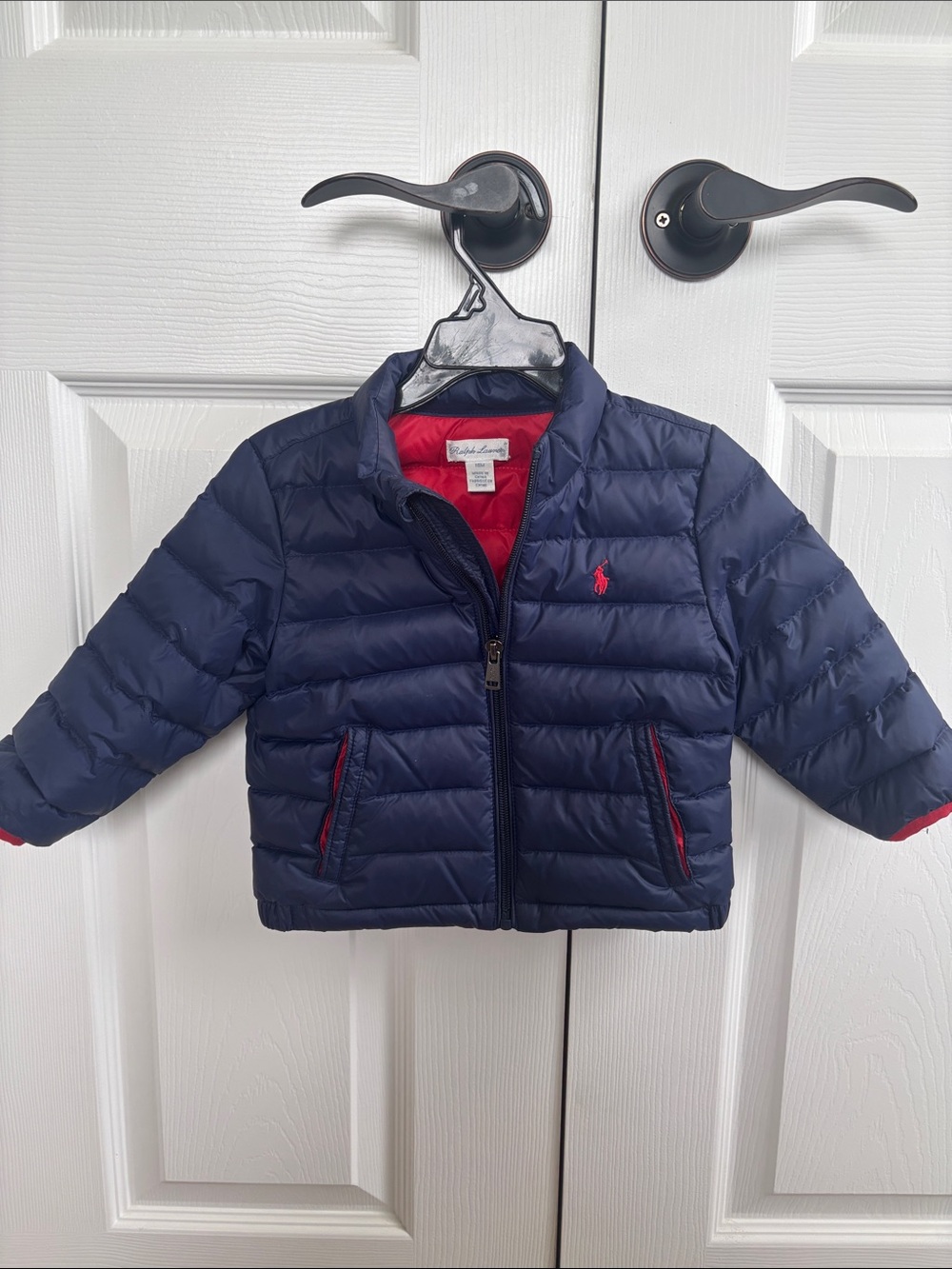 Ralph Lauren Navy Jacket with Red Accents